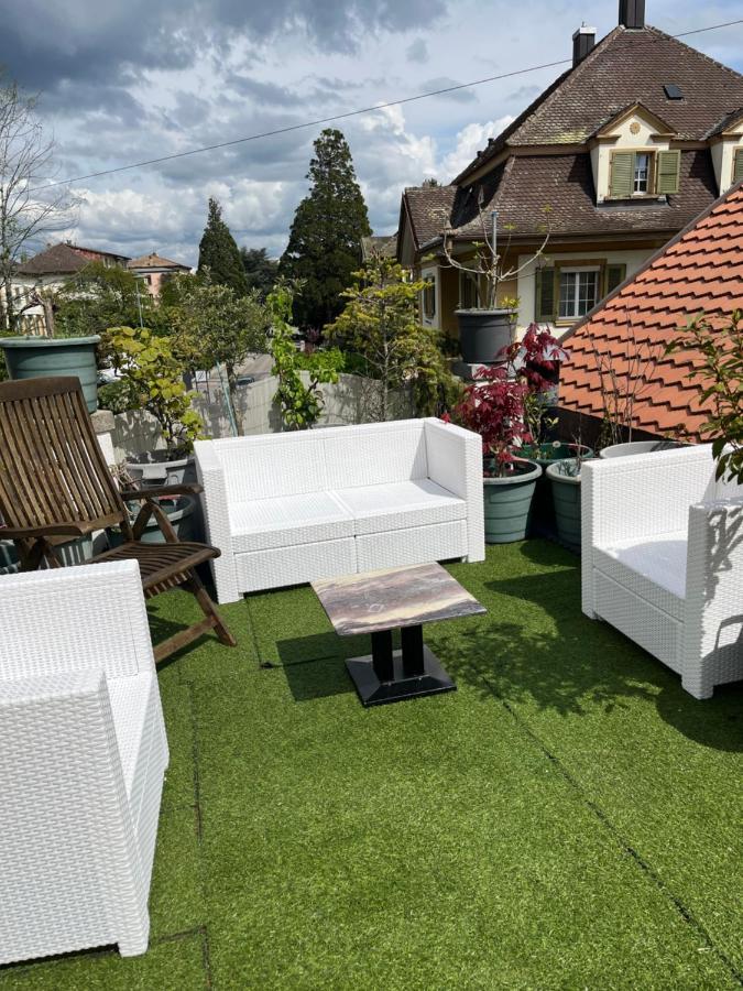Chambre Papillon Avec Acces Terasse La Neuveville Zewnętrze zdjęcie